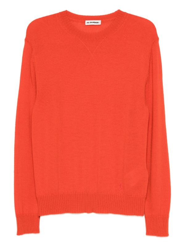 Jil Sander virgin wool sweater | Browns Knitted Sweaters