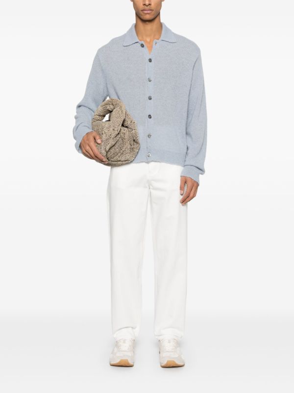 Jil Sander White Cotton Loose-Fit Jeans | Browns Relaxed-Fit Jeans