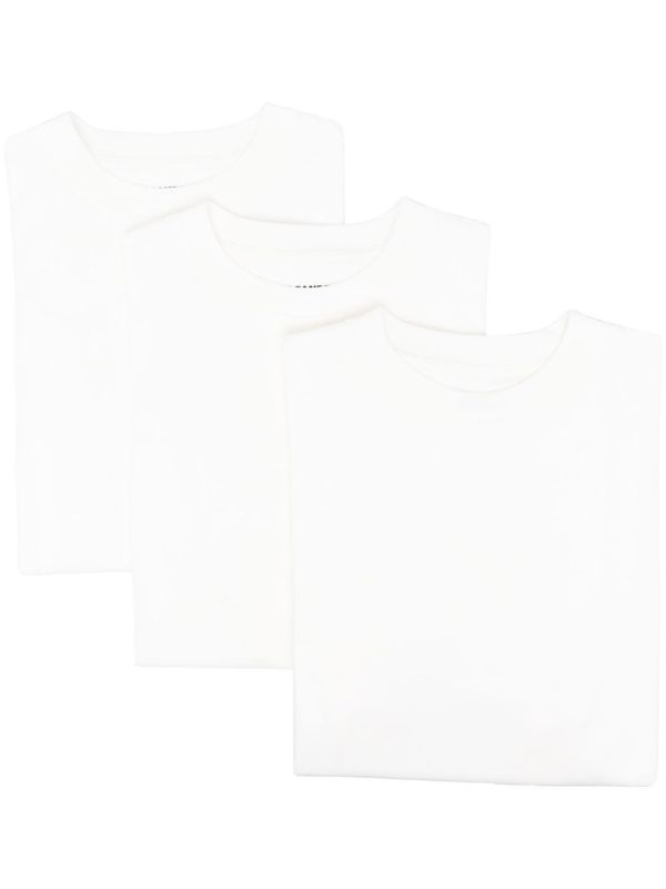 Jil Sander White Plus Organic Cotton T-shirt Set | Browns T-Shirts