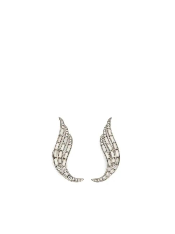 Jil Sander wing-shaped earrings | Browns Earrings