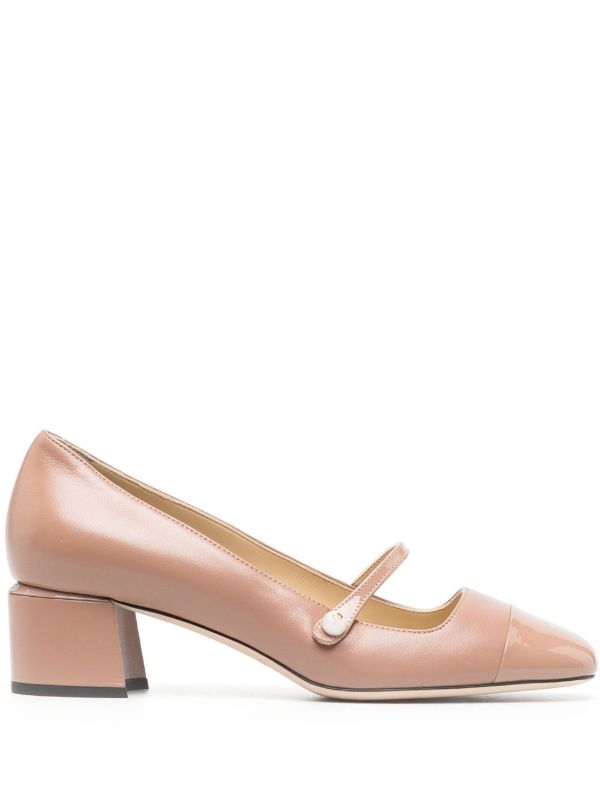 Jimmy Choo 45mm Elisa Leather Pumps | Browns Pumps