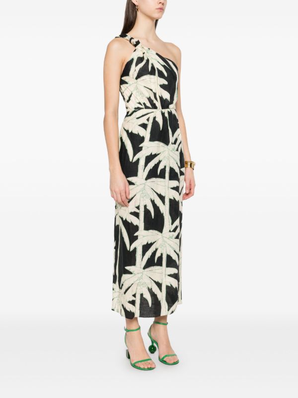 Johanna Ortiz Dark Palms Midi Dress | Browns Day Dresses