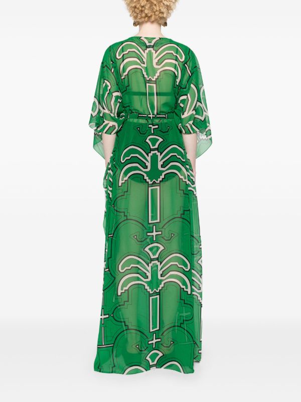 Johanna Ortiz Green Secret Garden Dress | Browns Day Dresses