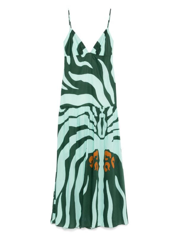 Johanna Ortiz Zea Palm midi dress | Browns Day Dresses