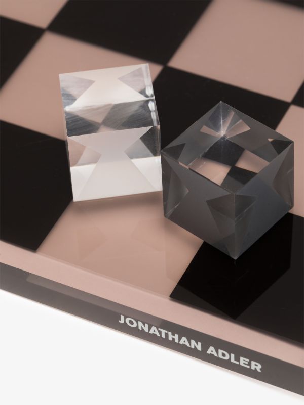 Jonathan Adler Black Chess Set | Browns Table Games