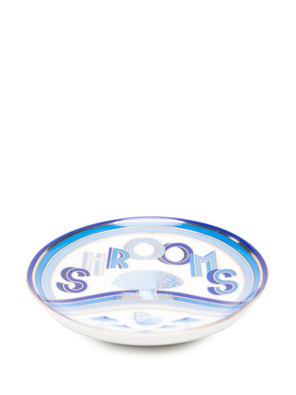 Jonathan Adler Blue Druggist Porcelain Coaster Set | Browns Plates & Bowls