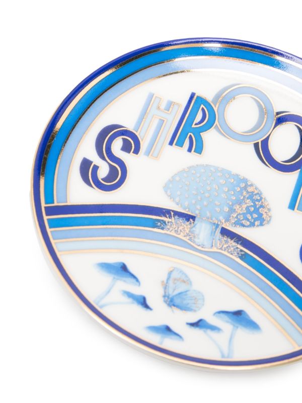 Jonathan Adler Blue Druggist Porcelain Coaster Set | Browns Plates & Bowls