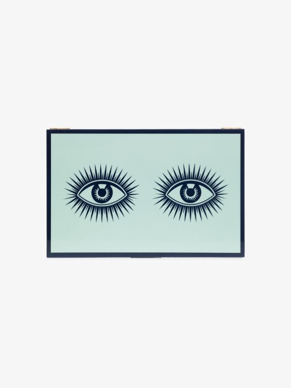 Jonathan Adler Blue Le Wink Jewellery Box | Browns Trinket Boxes