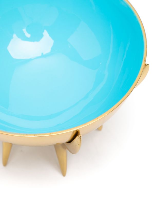 Jonathan Adler Blue Oscar Medium Bowl | Browns Decorative Trays & Plates