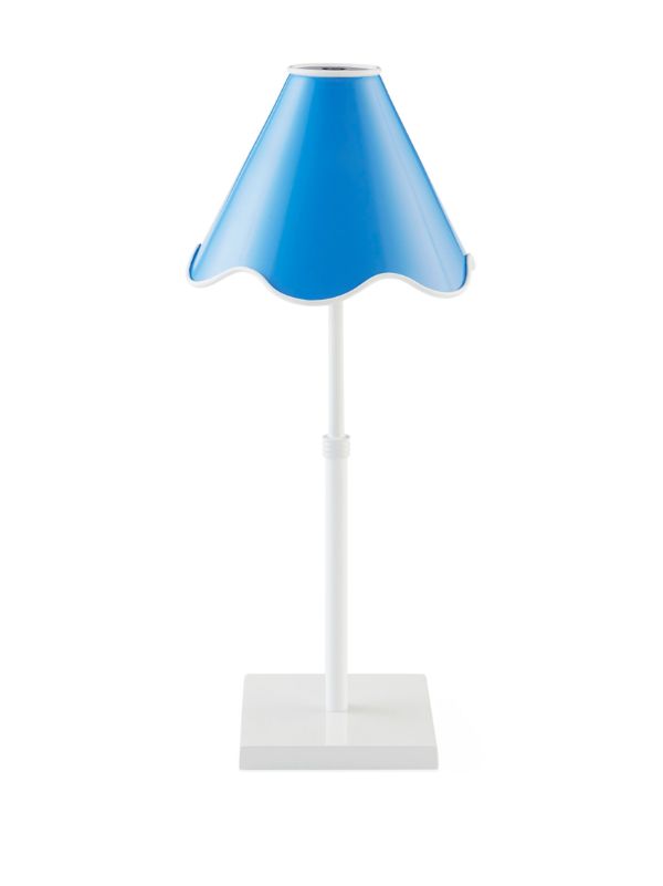Jonathan Adler Blue Ripple Rechargeable Lamp | Browns Lighting