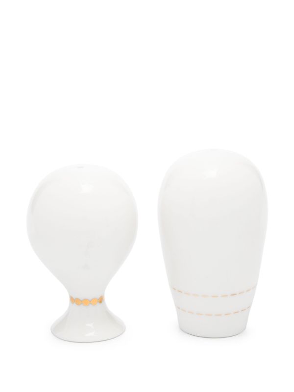 Jonathan Adler Gilded Mr. & Mrs. Muse Shakers (Set Of Two) | Browns Barware