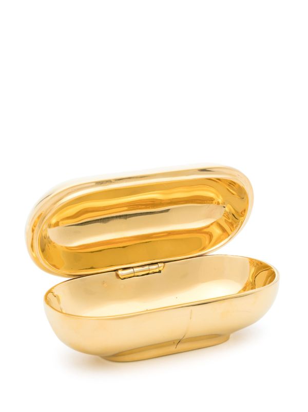 Jonathan Adler Gold-tone Prozac Pill Box | Browns Trinket Boxes