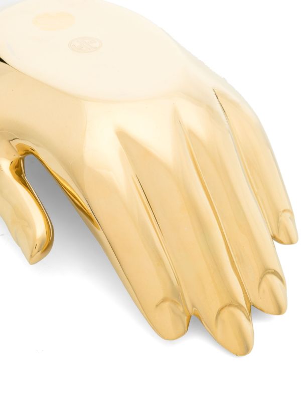 Jonathan Adler Gold-tone Sculpted Hand Bowl | Browns Plates & Bowls