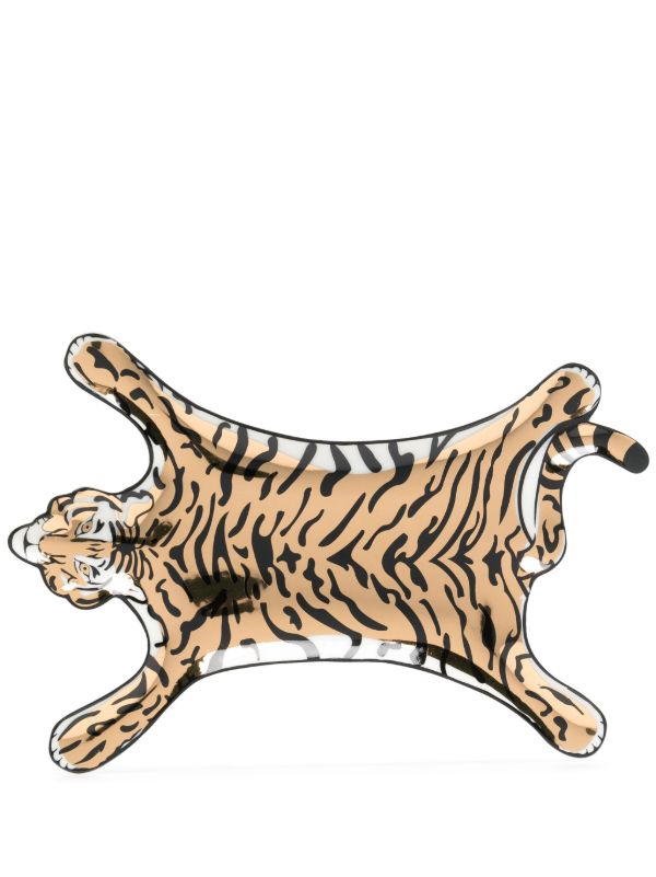 Jonathan Adler gold-tone Tiger porcelain dish | Browns Decorative Trays & Plates