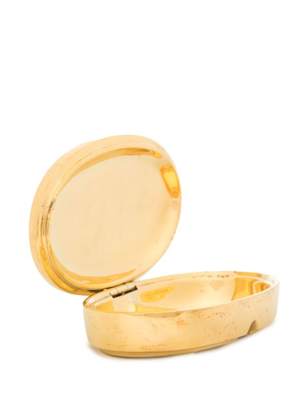 Jonathan Adler Gold-tone Xanax Pill Box | Browns Trinket Boxes