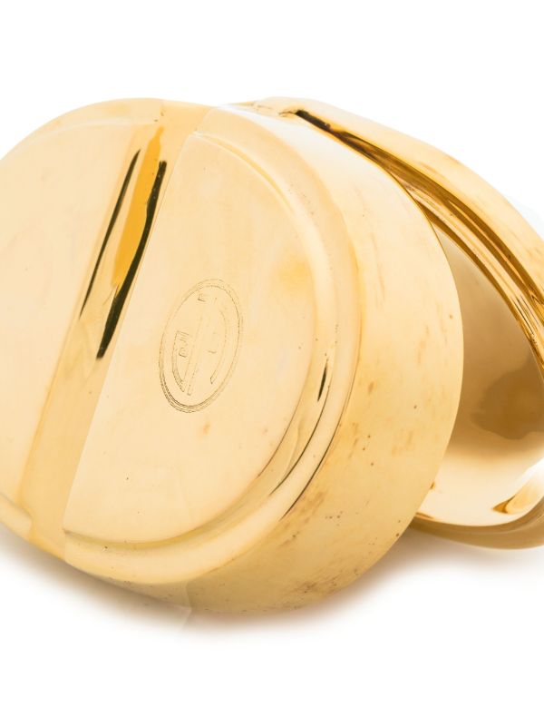 Jonathan Adler Gold-tone Xanax Pill Box | Browns Trinket Boxes