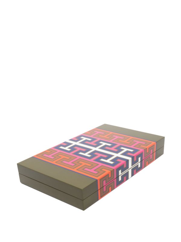 Jonathan Adler Green Madrid Backgammon Set | Browns Table Games