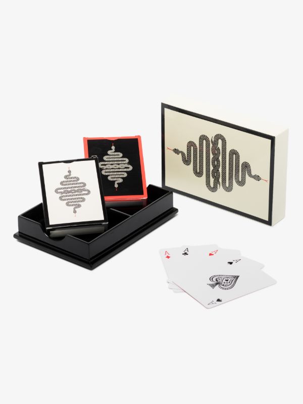 Jonathan Adler multicoloured Eden card set | Browns Table Games