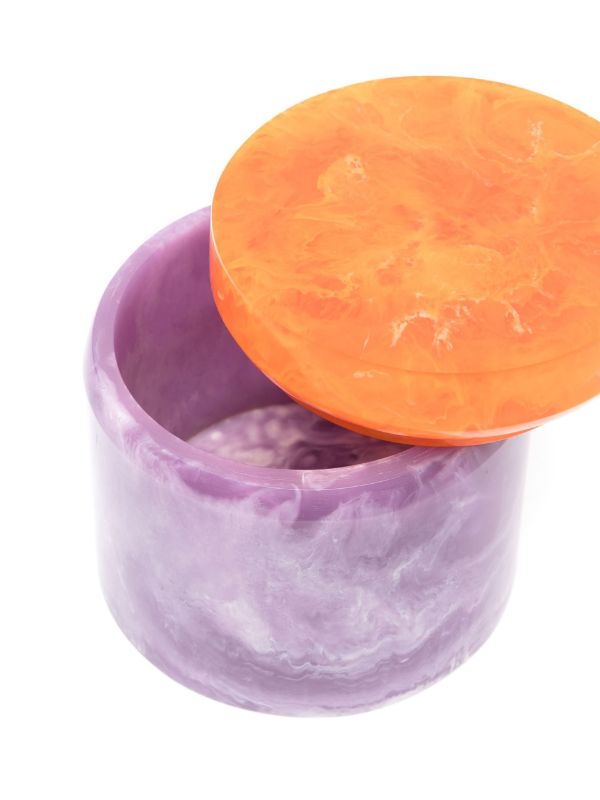 Jonathan Adler Purple Como Large Box | Browns Decorative Objects