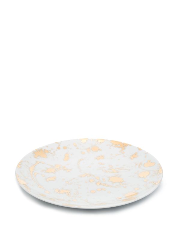 Jonathan Adler White 1948 Dinner Plate | Browns Plates & Bowls