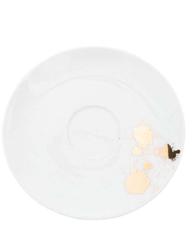 Jonathan Adler white 1948 saucer | Browns Plates & Bowls