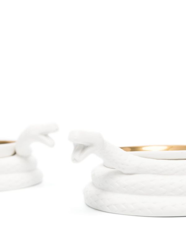 Jonathan Adler White Eden Ceramic Salt And Pepper Cellars | Browns Kitchen Accessories