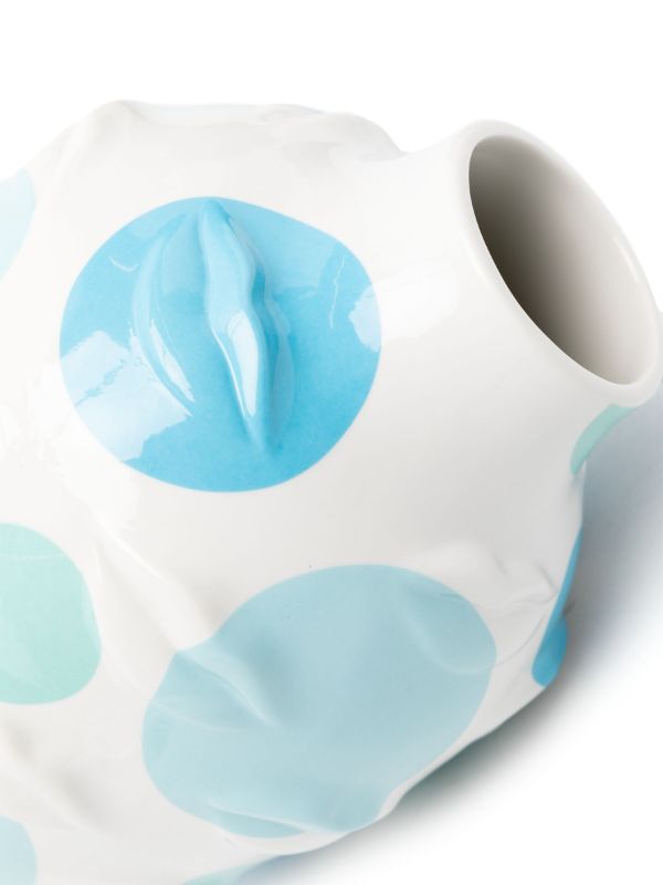 Jonathan Adler White L'Pop Gala Porcelain Vase | Browns Vases