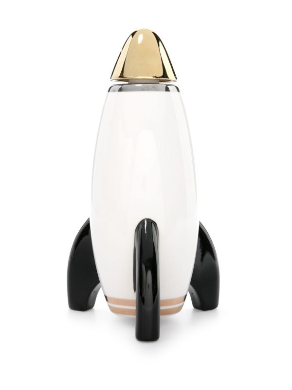 Jonathan Adler White Vodka Rocket Porcelain Decanter | Browns Barware