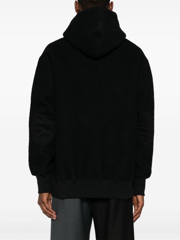 Junya Watanabe MAN Felted Hoodie | Browns Hoodies