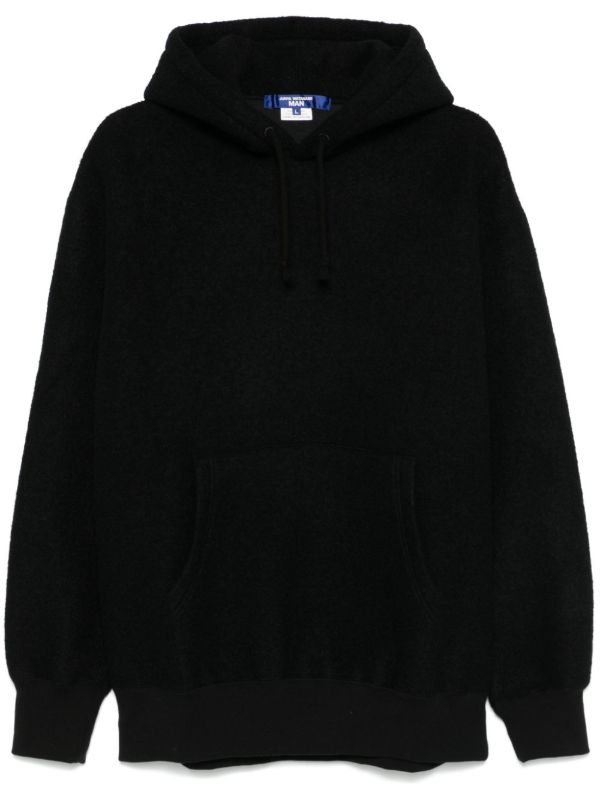 Junya Watanabe MAN felted hoodie | Browns Hoodies