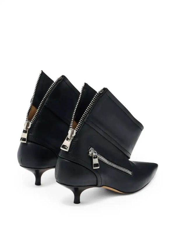 JW Anderson 40mm Leather Ankle Boots | Browns Boots