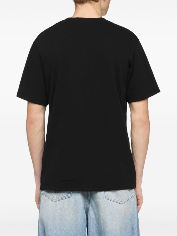 JW Anderson Anchor-Embroidered T-shirt | Browns T-Shirts