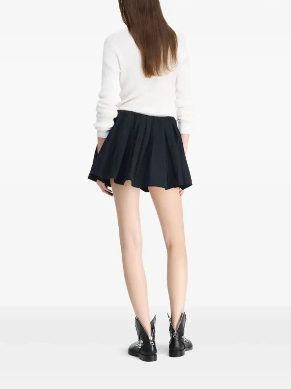 JW Anderson Gathered Circle Skort | Browns Pleated Skirts