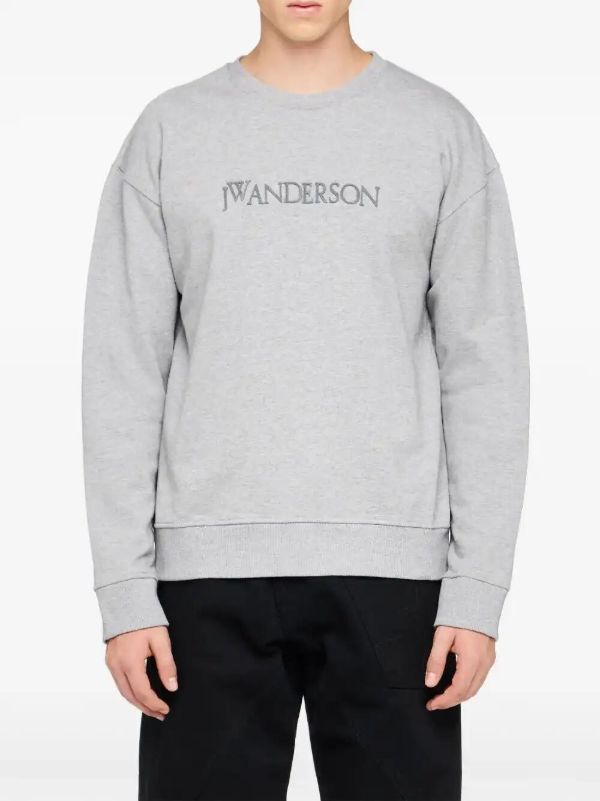 JW Anderson Logo-embroidered Sweatshirt | Browns Sweatshirts