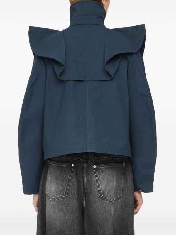 JW Anderson Oversized-Collar Jacket | Browns Varsity Jackets