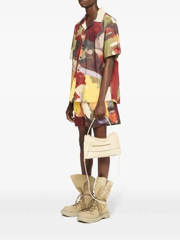 JW Anderson Printed Short-Sleeve Shirt | Browns Shirts