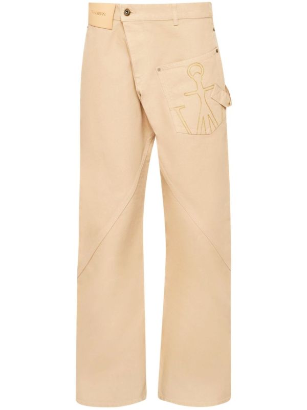 JW Anderson Twisted jeans | Browns Regular-Fit & Straight Leg Pants