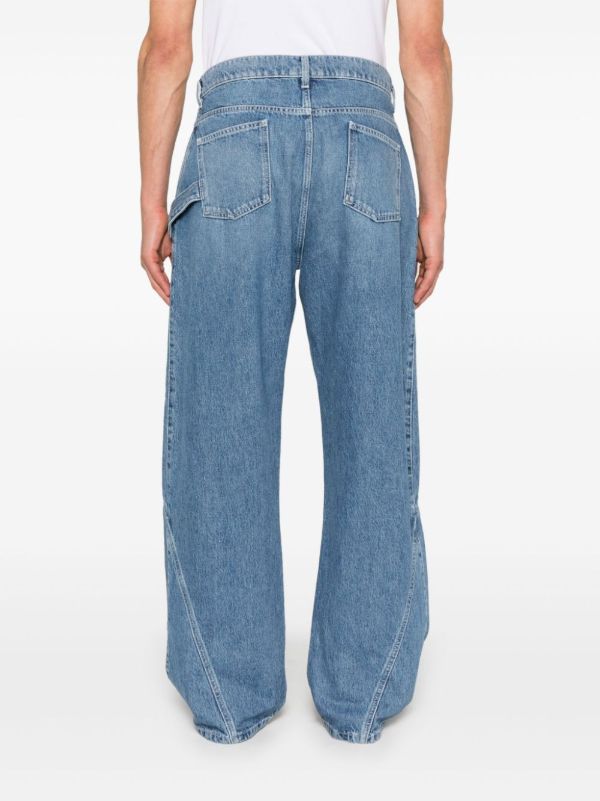 JW Anderson Twisted Jeans | Browns Relaxed-Fit Jeans