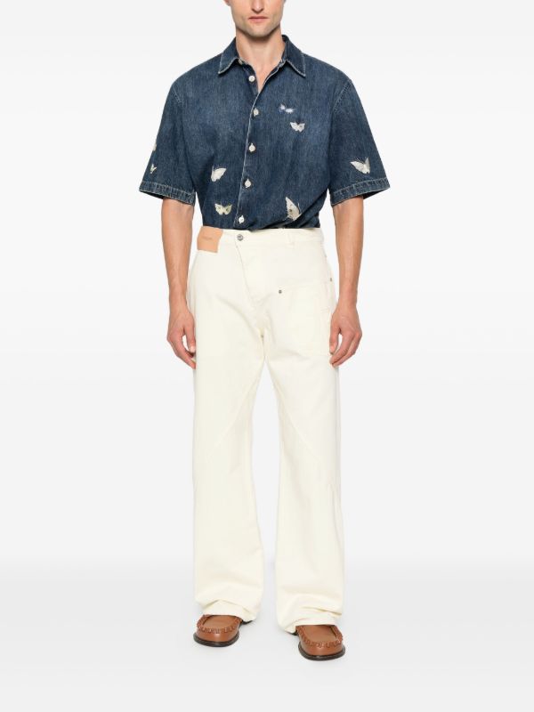 JW Anderson Twisted Workwear Jeans | Browns Regular & Straight-Leg Jeans