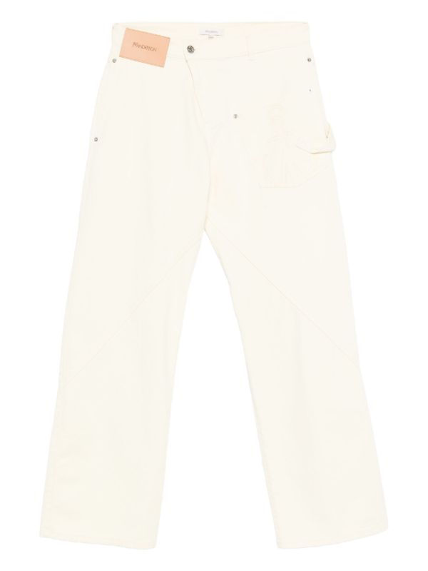 JW Anderson Twisted Workwear jeans | Browns Regular & Straight-Leg Jeans