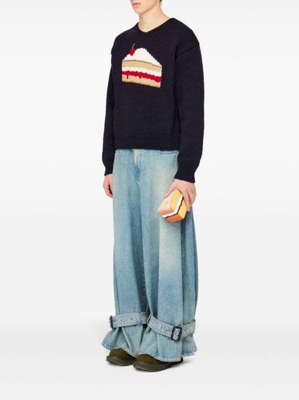 JW Anderson Victoria Sponge Clutch Bag | Browns Clutch Bags