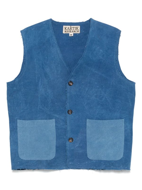 Kartik Research cotton vest | Browns Waistcoats & Gilets