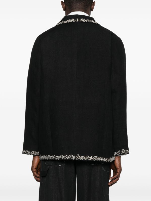 Kartik Research Embroidered Blazer | Browns Blazers