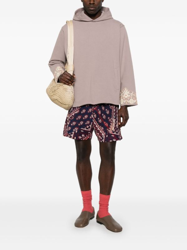 Kartik Research Embroidered Hoodie | Browns Hoodies