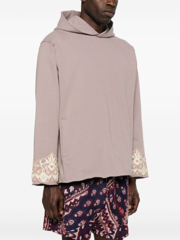 Kartik Research Embroidered Hoodie | Browns Hoodies