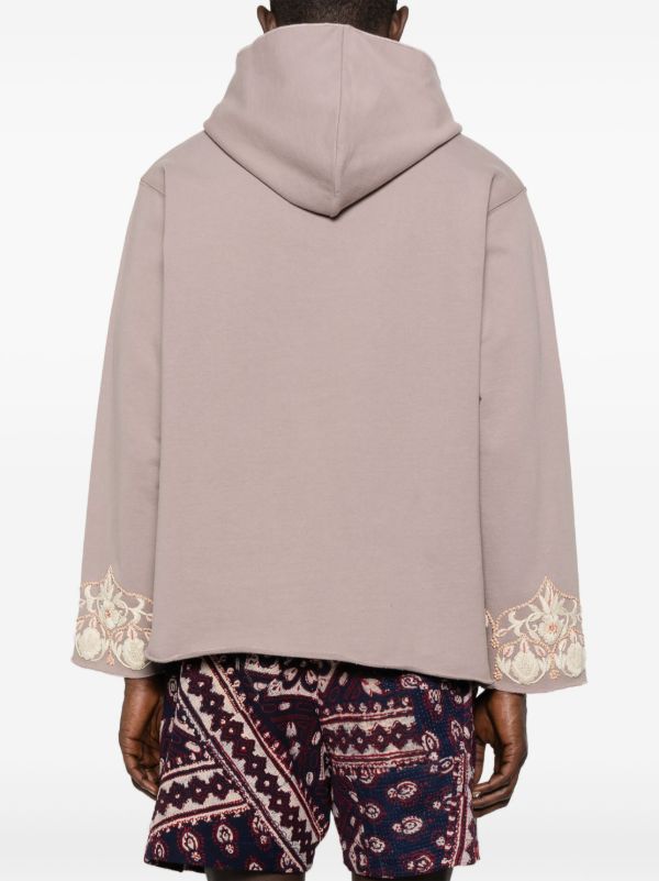 Kartik Research Embroidered Hoodie | Browns Hoodies