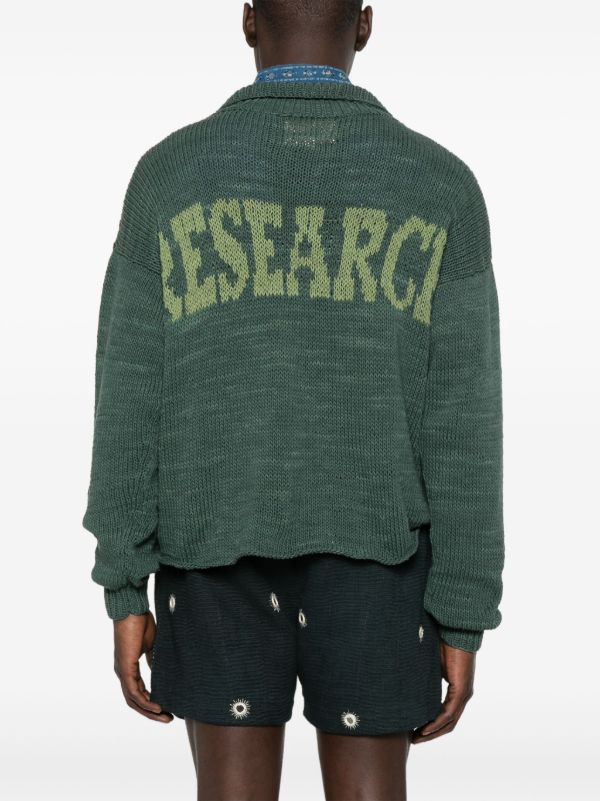 Kartik Research Logo-intarsia Sweater | Browns Knitted Sweaters