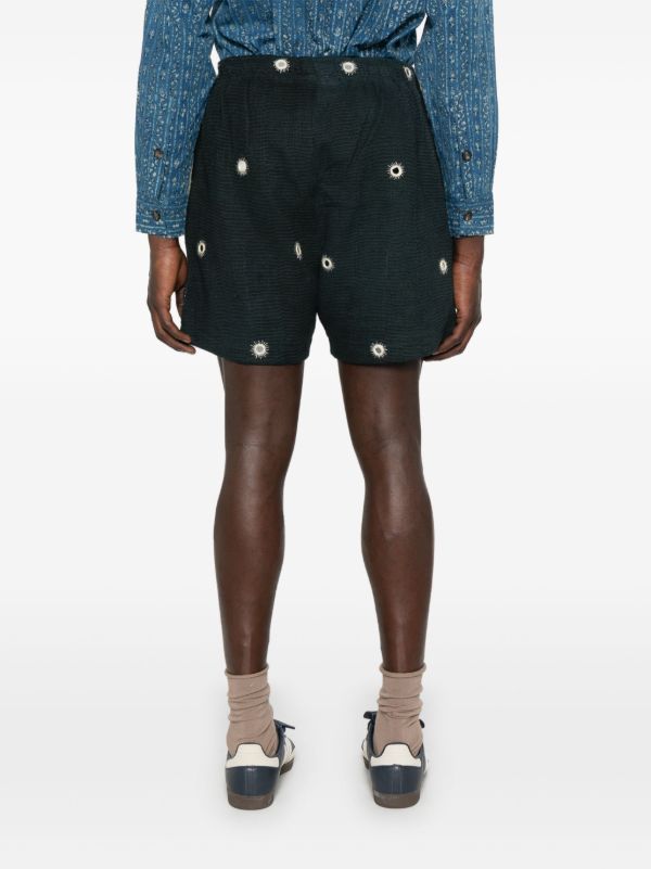 Kartik Research Mirror Shorts | Browns Bermuda Shorts
