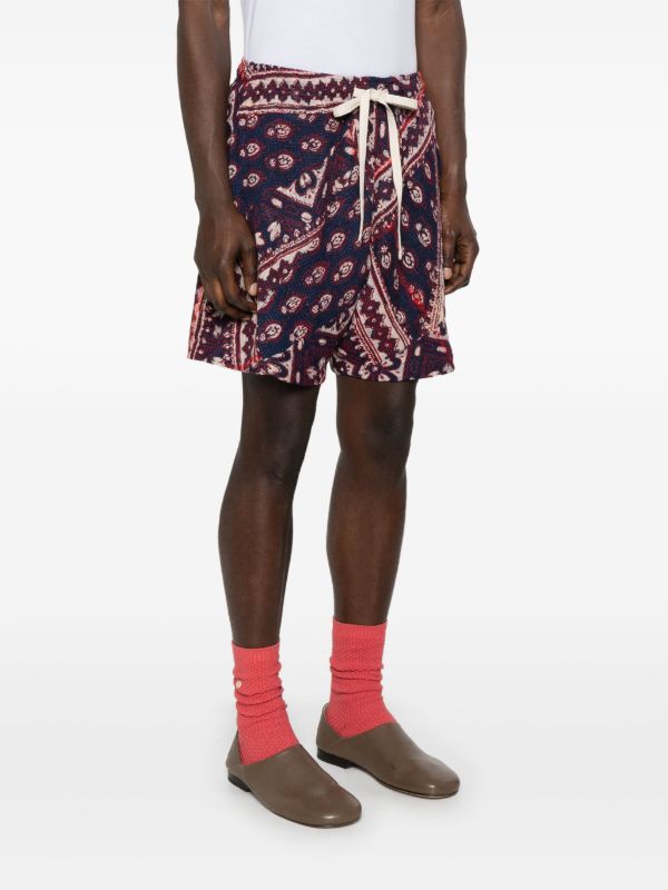 Kartik Research Patchwork-design Shorts | Browns Bermuda Shorts