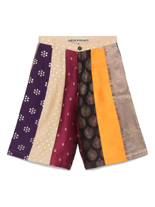 Kartik Research patterned-jacquard shorts | Browns Bermuda Shorts